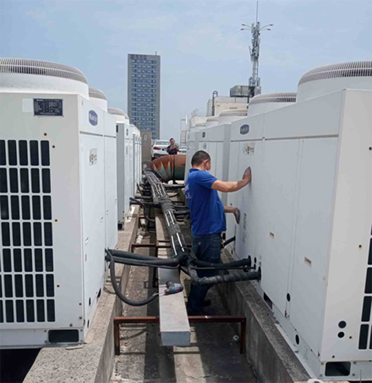 焦作中央空调制热和不制冷系统维修方法